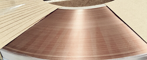 তামা ব্রোঞ্জ ফালা CuSn6 জন্য নতুন চালান